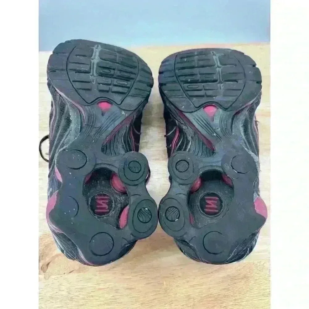Nike Women's Shox Navina Sneakers 356918-065 - Black/Pink‎ Sz 9.5 Athletic Shoes